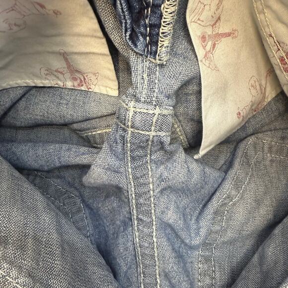 True Religion Jeans Women's 29x34 (8) Blue Billy Big T Boot Cut Western Normcore - Picture 10 of 15